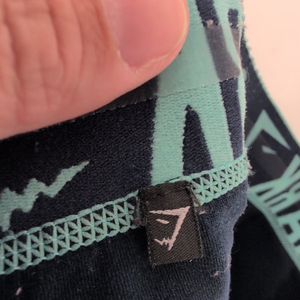 Gymshark Blue Seamless High-Waist Leggings - Picture 4 of 9